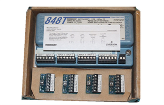 High Density Temperature Measuring Instruments Rosemount 848T