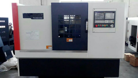 45 degrees slant bed CNC lathe machine with Taiwan linear guideways