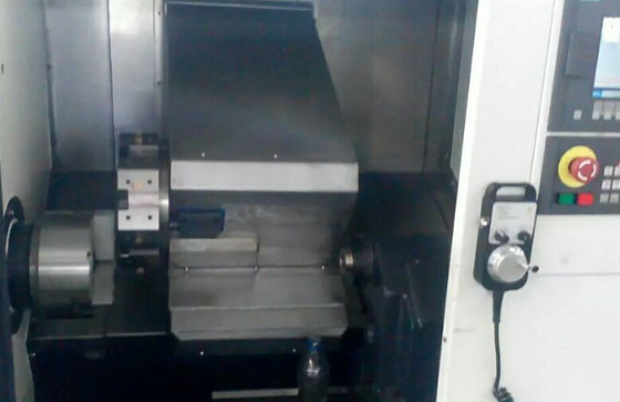 45 degrees slant bed CNC lathe machine with Taiwan linear guideways